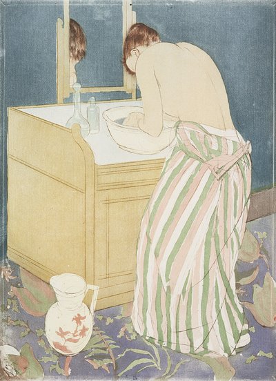 La Toilette, c.1891 de Mary Cassatt